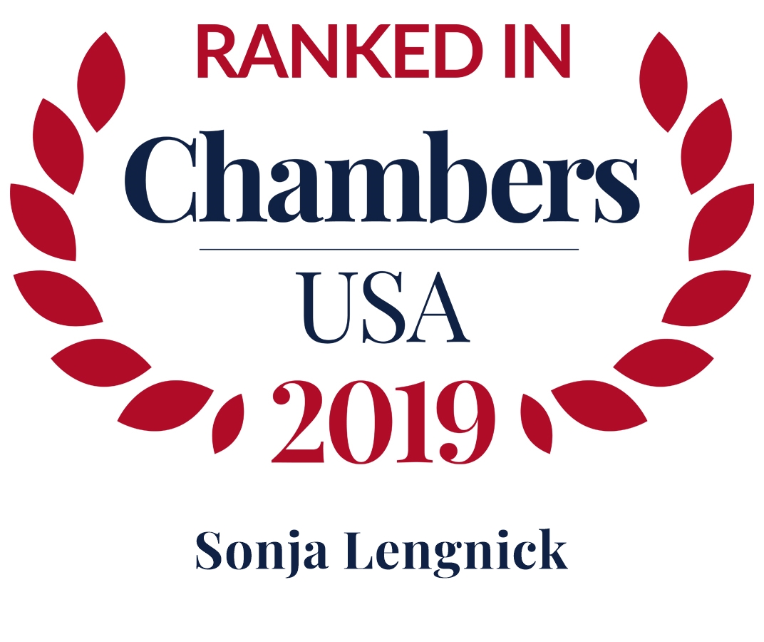 2019 top ranked chambers sonja lengnick